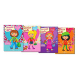 Pretty Girls Libro Con 60 Stickers Colección Completa 4 Libr