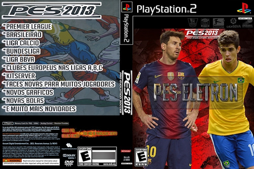 Pes Eletron Brasileirão 2013 Dvd Iso Ps2