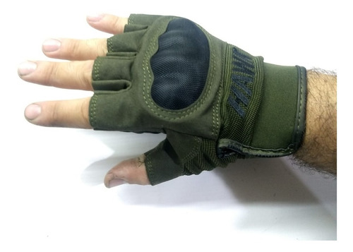 Guantes Hawk Army Short Finger (varios Colores) - Rvm 5