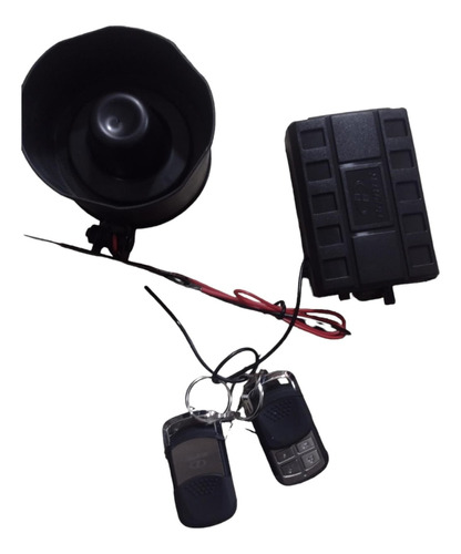 Auto Alarma Buster Control Tapa Con Sirena 12v 15w