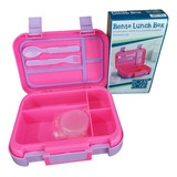 Lonchera  Infantil Color Rosa Con Morado