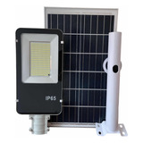 Lámpara Luminaria Led Solar Alumbrado Publico 200w + Control