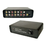Distribuidor Amplicador De Audio Y Video Rca 1 A 4 Tv Lcd
