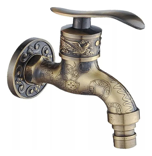 Grifo De Lavabo De Baño Antiguo