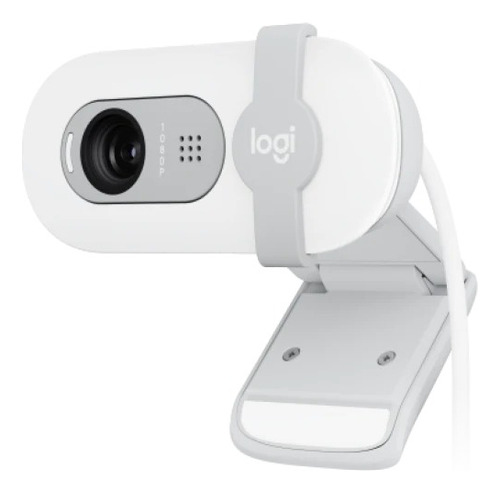 Webcam Camara Logitech Brio 100 Fhd 1080p Usb-a Color Blanco