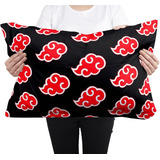 Cojin Almohada Akatsuki Nubes Simbolo Naruto Anime Hogar