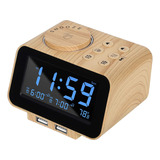 Uscce Radio Reloj Despertador - 0-100 % Atenuador, Alarma Du