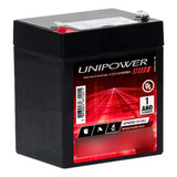 Bateria Unipower 12v 5,0ah F187 (up1250) Ot