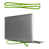 Base De Enfriamiento Ergonómica Laptop Soporte Portátil Color Verde