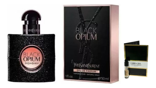 Yves Saint Laurent Black Opium  Edp 30 ml Para  Mujer