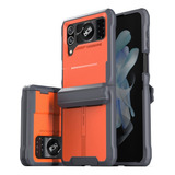Funda Para Samsung Galaxy Z Flip 4 Case/flip 3 Case - Orange