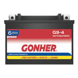 Batería De Moto Gonher G9-4 Agm | Bajaj Pulsar Ns 200 200cc