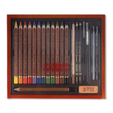 Set Acuarelable Koh I Noor Aquarelle 8897 Madera 21 Pcs