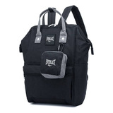 Mochila Cartera Everlast Boca De Pez Laptop +monedero+ 3 C !