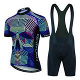 Conjunto Ciclismo Camisa + Bretelle