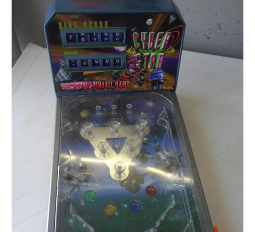 Jogo Pinball Eletronico Cyber Star