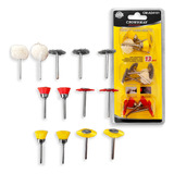 Kit Para Minitorno Cepillo Pulido Chascon Dremel 13pcs