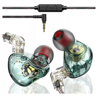 Audifonos Alambricos In-ear Hifi Con Micrófono Trn Mt1 Verde | Meses sin interés