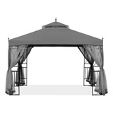 Abccanopy - Gazebo De 10 X 10 Pies Para Patios, Glorieta De 