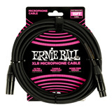 Cable Ernie Ball Microfono Xlr Macho / Hembra 6391 4,5mt