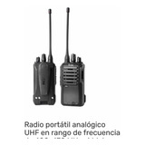 Radio Portátil Icom Icf4003 Uhf