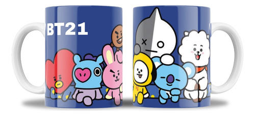 Bt21 - Taza Ceramica Sublimada