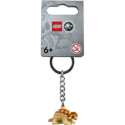 Lego Jurassic Llavero De Ankylosaurus Bebé 854316 - 1pz Cantidad De Piezas 1