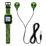 Reloj Inteligente P/niños Con Auriculares - Alien