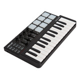 Mini Teclado Usb Portátil De 25 Teclas Y Controlador Midi Ta