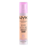 Corrector Bare With Me Serum De Nyx Professional Makeup Tono Med Vainilla