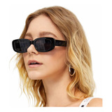 Gafas Lentes De Sol Rectangulares Anteojos De Sol Para Mujer