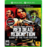 Red Dead Redemption Game Of The Year Goty Xbox One / 360