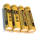 Kit 4 Bateria 18650 15800mah 4.2v C/chip Série Gold Jws 