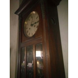 Reloj De Pared De Madera Antiguo