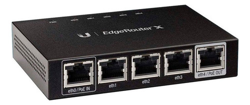 Edgerouter Ubiquiti Networks Er-x 5 Puertos 1 Poe 3 Gigabit