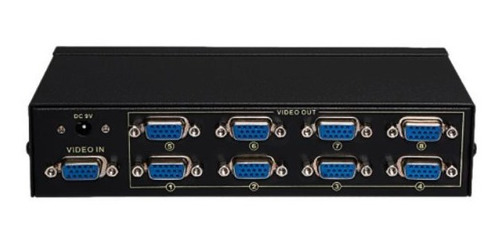 Splitter Vga 1x8 Puertos 1920x1440- 300mhz