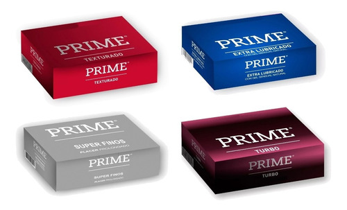 Preservativos Prime Tiras X 72 Unidades - Envío Discreto