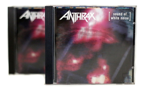 Cd Anthrax Sound Of White Noise Ed Germany 1993 / Nuevo !