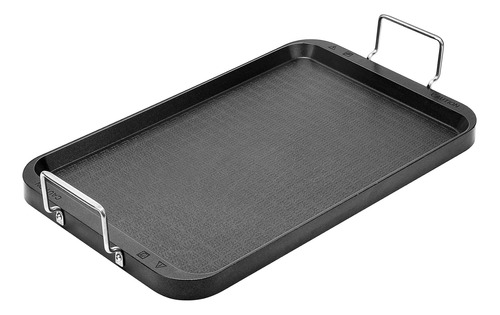 Plancha De Asar Plana, 18'' X 10'' Plancha De Asar Anti...