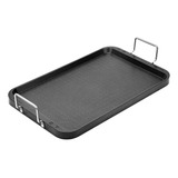 Plancha De Asar Plana, 18'' X 10'' Plancha De Asar Anti...