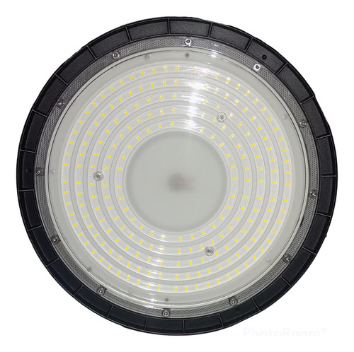 10 Pack Lampara Led Industrial Tipo Ufo 150w Super Slim Hee Color Luz Blanco Frio 6500k