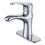 Grifo Baño Cromado Monomando - Moderno, Vessel, Motorhome,