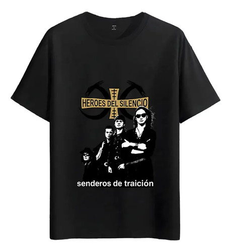 Tshirt Muscle Freaks Heroes Del Silencio Estilo Rock Sendero