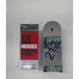 Perfume 212 Men Heroes Forever Young C. Herrera X 50 Ml Orig