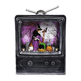 Decoración De Televisión Vintage Luces Halloween, Cen...