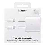 Cargador Super Adaptador De 45w Para Samsung S23 S22 S22+