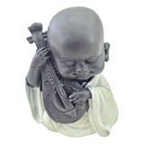 Niño Buda Bebe Decorativo Budismo Zen Deco Feng Shui Zn