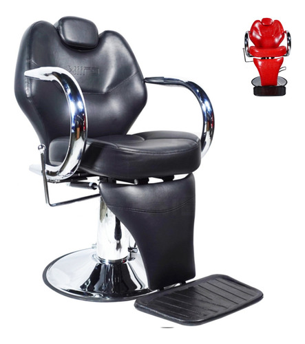 Silla Sillon Hidraulico Barberia Peluqueria Reclinable Salon