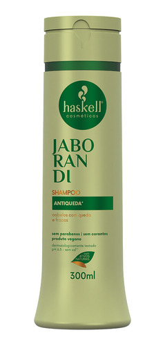 Haskell Shampoo Jaborandi Regulador Oleosidade 300ml