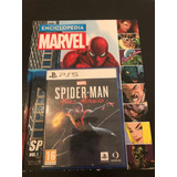 Spider-man Miles Moralesps5 Y Enciclopedia Marvel Spider-man